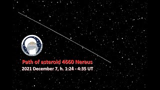 Nereus lasteroide che l11 dicembre 2021 passerà a 4 milioni di km dalla Terra [upl. by Jestude]