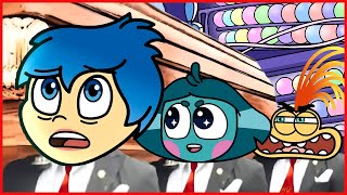 INSIDE OUT 2 but the EMOTIONS are REVERSED Cartoon Animation  Coffin Dance Meme Song Cover [upl. by Dougall530]