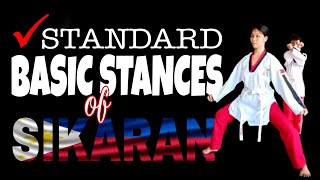 STANDARD SIKARAN STANCES  Unchanged 5 Basic Stances of SIKARAN FMA 🇵🇭 [upl. by Mailliw]