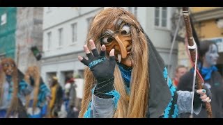 43 Gmünder Fasnetsumzug  Schwäbisch Gmünd 2017  Faschingsumzug  Hexen Special [upl. by Niwrad]