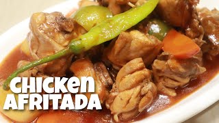 Chicken AFRITADA Recipe  5 minutes preparation  35 minutes cooking time [upl. by Amathiste]