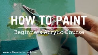 Beginners Acrylic Painting Course [upl. by Victorie]