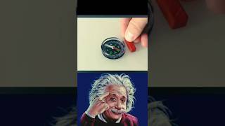 How does a compass work by magnetic knowledge shorts physics [upl. by Romona]