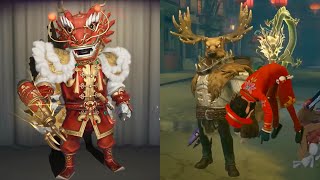 Gamekeeper’s CNY S Skin and S Accessory Gameplay Showcase  Identity V [upl. by Vaios]