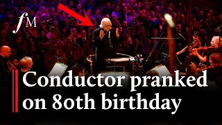 Sir Karl Jenkins wasn’t expecting this birthday surprise  Classic FM Live [upl. by Adiel]