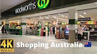 Woolworths Supermarket Shopping in Australia 🇦🇺 [upl. by Neih]