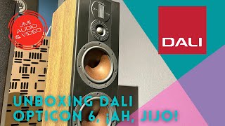 Unboxing de las Dali Opticon 6 🔥 dali jmiaudio bocinas unboxing [upl. by Kimber144]