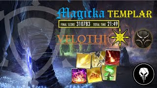 ESO 310k Vateshran Hollows Velothi Magicka Templar U39 PSEU [upl. by Nyleda772]