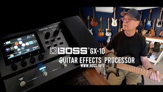 BOSS GX10 Guitar Effects Processor [upl. by Piane862]