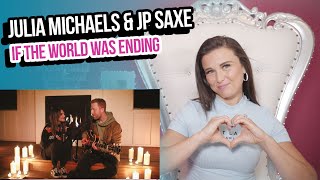 Vocal Coach Reacts to Julia Michaels amp JP Saxe  If The World Was Ending [upl. by Kramnhoj]