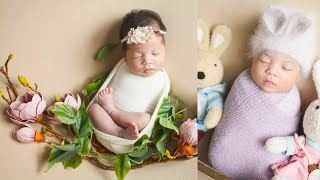 Newborn Baby 📸 Photography Wrapping Tutorial [upl. by Noside]