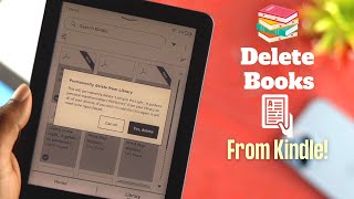 How To Delete Books from your Amazon Kindle Remove [upl. by Nednal]