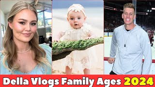 Della Vlogs Family Real Name And Ages 2024 [upl. by Ennaej232]