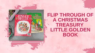 Flip through of Christmas Treasury Little Golden Book [upl. by Gun]