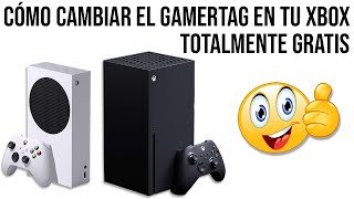 Cómo cambiar el Gamertag en tu Xbox Series XS amp Xbox One totalmente gratis  2022 [upl. by Izawa]