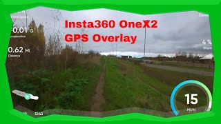 Boost Your Videos With Insta One X2s Exciting Gps Overlay Feature [upl. by Edvard]