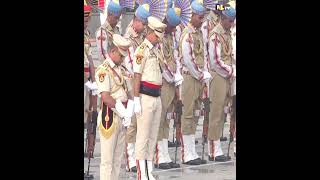 FLAGS WERE LOWERED AT DELHI’S NATIONAL POLICE MEMORIAL [upl. by Ylenaj]