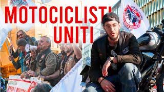 Manifestazioni in tutta Italia contro il divieto di circolazione per le moto [upl. by Massarelli338]