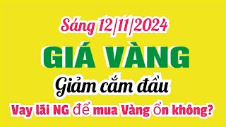 Giá vàng hôm nay 9999 ngày 12 tháng 11 năm 2024 GIÁ VÀNG NHẪN 9999 Bảng giá vàng 24k 18k 14k 10k [upl. by Mosira]