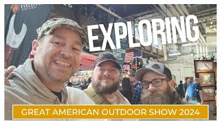 Fantastic walkabout at the Great American Outdoor Show 2024 [upl. by Norvan]