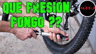 ¿que presion pongo MTBJubilados desde El Vellon [upl. by Paddie]