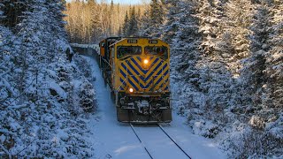 Ontario Northland 2105 leads 211 on November 20 2022 [upl. by Tolley]