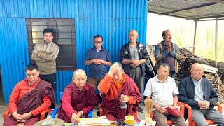 Prayer wheel consecration ceremony  Nakote Helambu1  2nd May 2024 [upl. by Drahcir]