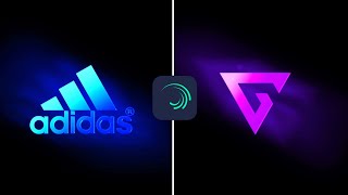 Glowing Logo Animation in Alight Motion  Alight Motion Tutorial [upl. by Barton296]