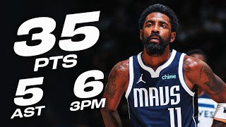 Kyrie Irving Heats Up In Minnesota For 35 PTS 6 THREES  October 29 2024 [upl. by Ecahc]