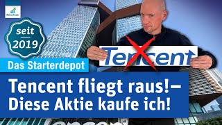 Tencent fliegt raus Auf diese Aktie setze ich jetzt [upl. by Alcus]