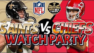 Saints vs Chiefs Week 5 Monday Night LIVE Watch Party [upl. by Dnalyk]