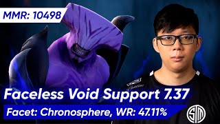 😈 MoonMeander FACELESS VOID 737 SUPPORT  Dota 2 Pro Gameplay [upl. by Hareema]