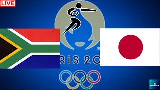 2024 PARIS OLYMPICS SOUTH AFRICA vs JAPAN MENS RUGBY SEVENS LIVE GAME CAST amp CHAT [upl. by Euqinehs784]