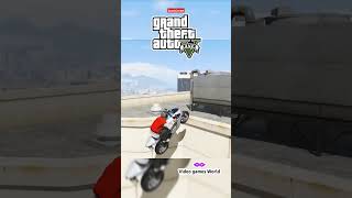 Stunt jump in GTA 5 PT147 gta gtaonline gtav shortvideo [upl. by Enaywd915]