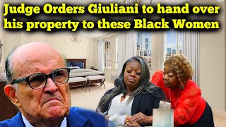 Judge Orders Giuliani to Give All His Belongings to Them [upl. by Baugh]