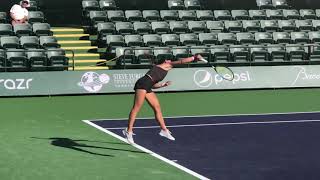 Usue Maitane Arconada I Indian Wells WTA Tennis [upl. by Waring]