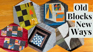 Use Old Quilt Blocks in a New Way [upl. by Nerehs]