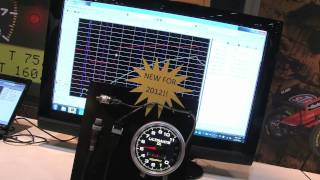 Auto Meters Ultimate DL Playback Tach at PRI 2011 [upl. by Thorman128]