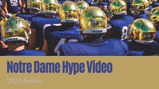 Notre Dame Hype Video 2024 [upl. by Imorej]