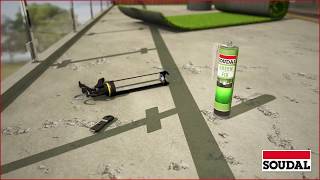 Soudal Green Fix Adhesive for Synthetic Artificial Grass  Turf [upl. by Droc]