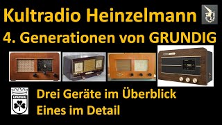 100 Jahre Radio GRUNDIGs Heinzelmann 4 Generationen im Überblick [upl. by Olimpia]