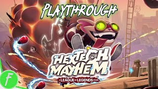 Hextech Mayhem A League Of Legends Story FULL GAME WALKTHROUGH Gameplay HD PC  NO COMMENTARY [upl. by Myrtie]