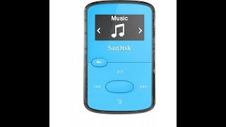 Обзор на мр3 плеер SANDISK [upl. by Boelter850]