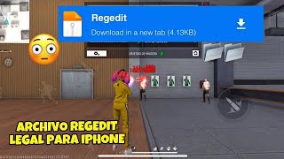 ARCHIVO REGEDIT NO RECOIL METADATA PARA IPHONE📱SIN BLACKLIST SIN JAILBREAK FREE FIRE MOBILE✅ [upl. by Annairt394]