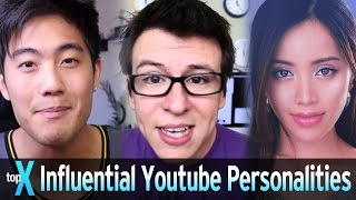 Top 10 Influential YouTube Personalities  TopX Ep44 [upl. by Ohs]