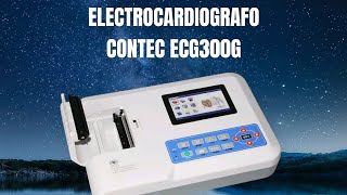 ELECTROCARDIOGRAFO CONTEC ECG300G INSTALACIÓN DEL SOFTWARE DE INTERPRETACIÓN DE RESULTADOS [upl. by Dang]