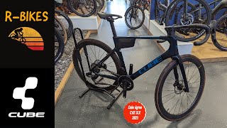 New Cube Agree C62 Carbon SLX 2023 liquidblue´n´blue WALKAROUND REVIEW [upl. by Salvadore795]