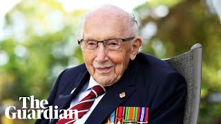 Funeral held for Captain Sir Tom Moore – watch live [upl. by Euqinimod109]