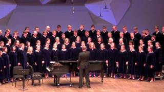 The Concordia Choir Moorhead MN  Beautiful Savior FMelius Christiansen [upl. by Nnylirak]