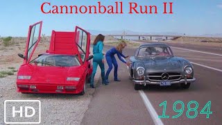 THE CANNONBALL RUN II 1984 intro countach cannonballrun lamborghini [upl. by Kara]